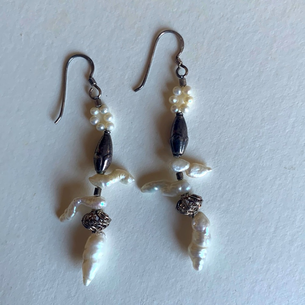 Handmade brand new dropped earrings